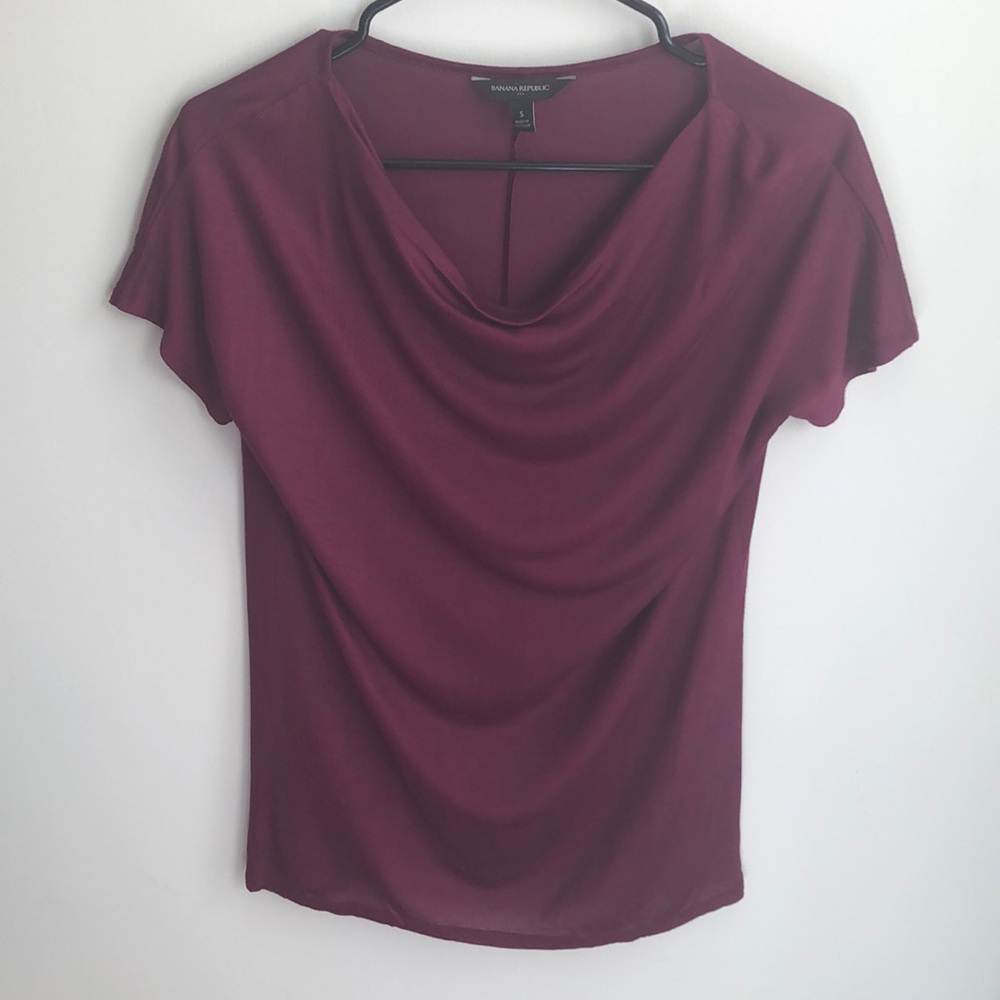 Banana Republic Cowl neck top